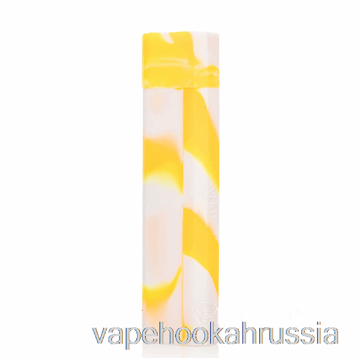 Vape Russia White Rhino силиконовый мазок [кварц] желто-белый (УФ-свечение)